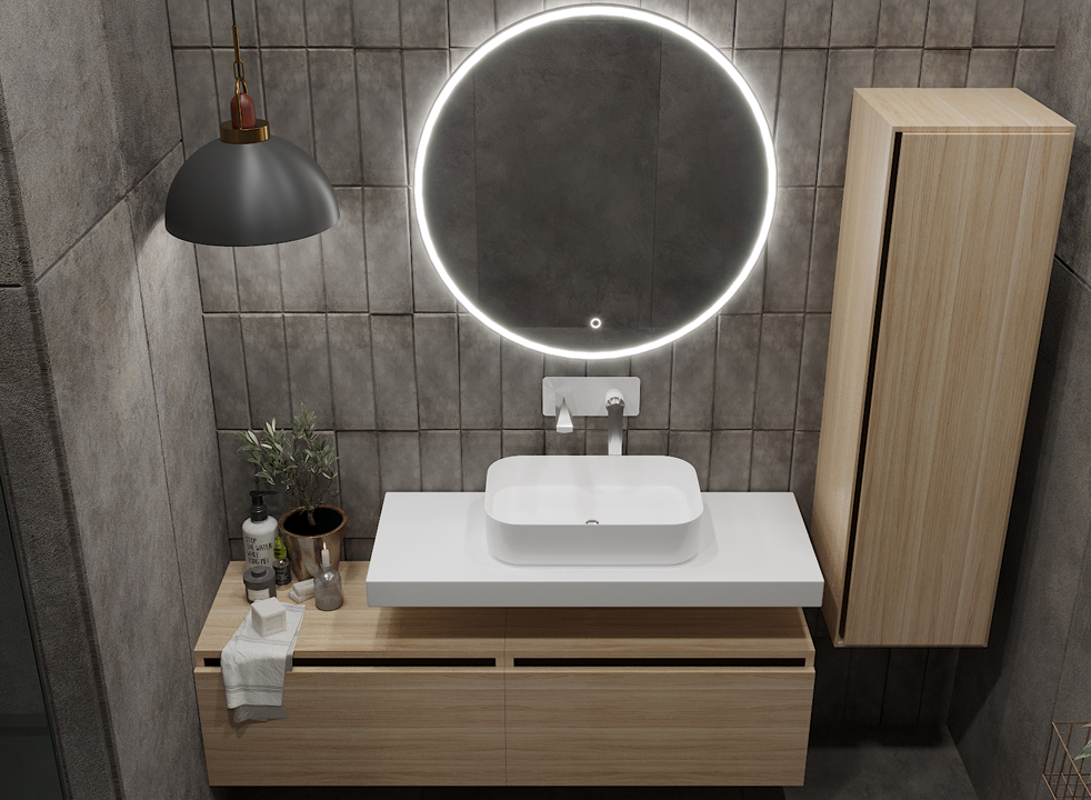 Тумба под столешницу 100 см ArmadiArt Vallessi Uno-S 897-100-L