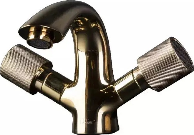 Смеситель для раковины Boheme Royal Cristal 291-Royal/CRST black