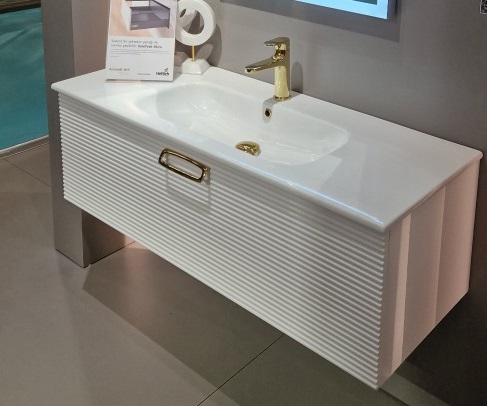 Тумба под раковину 120 см ArmadiArt Vallessi Avantgarde Linea 842-120-WG