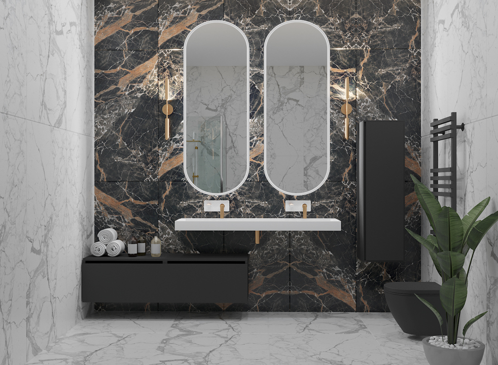 Тумба под столешницу 140 см ArmadiArt Vallessi Uno-S 897-140-A glossy