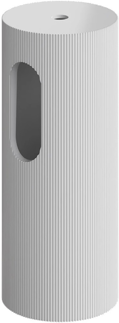 Пьедестал для раковины Ø30 см ArmadiArt Sole Corian 801-Base-Rib