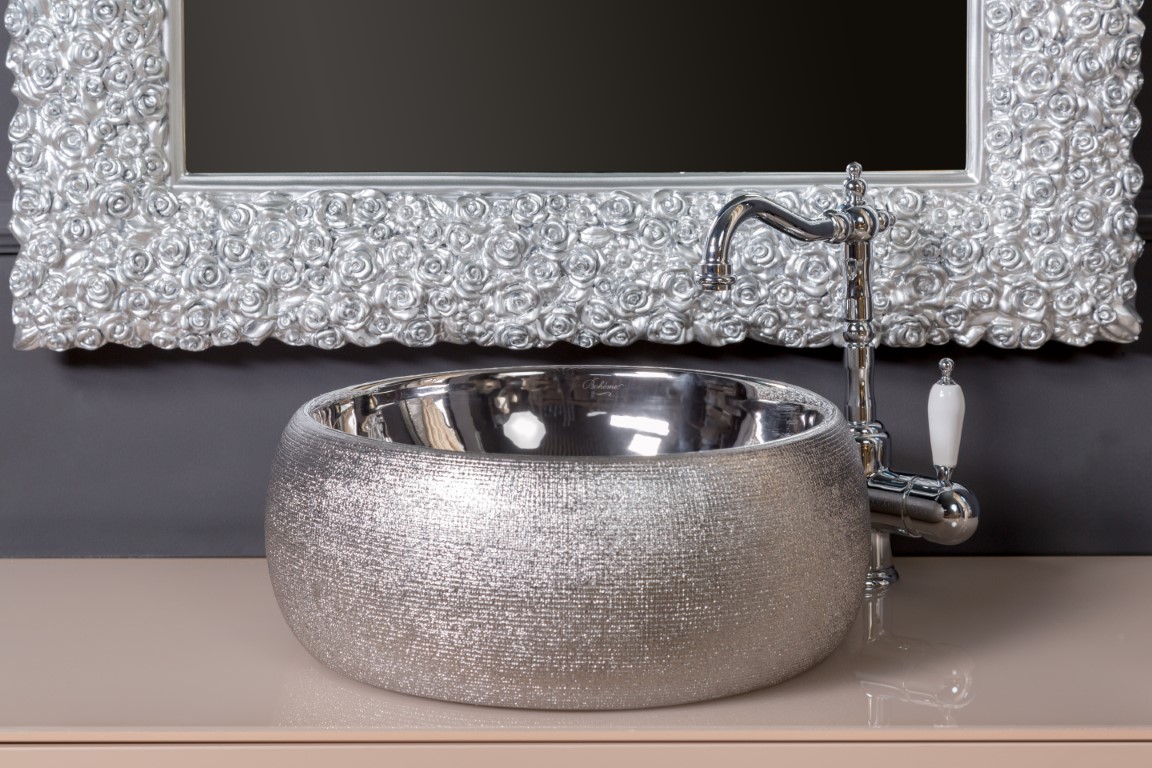 Зеркало 85х110 см ArmadiArt Rose 547