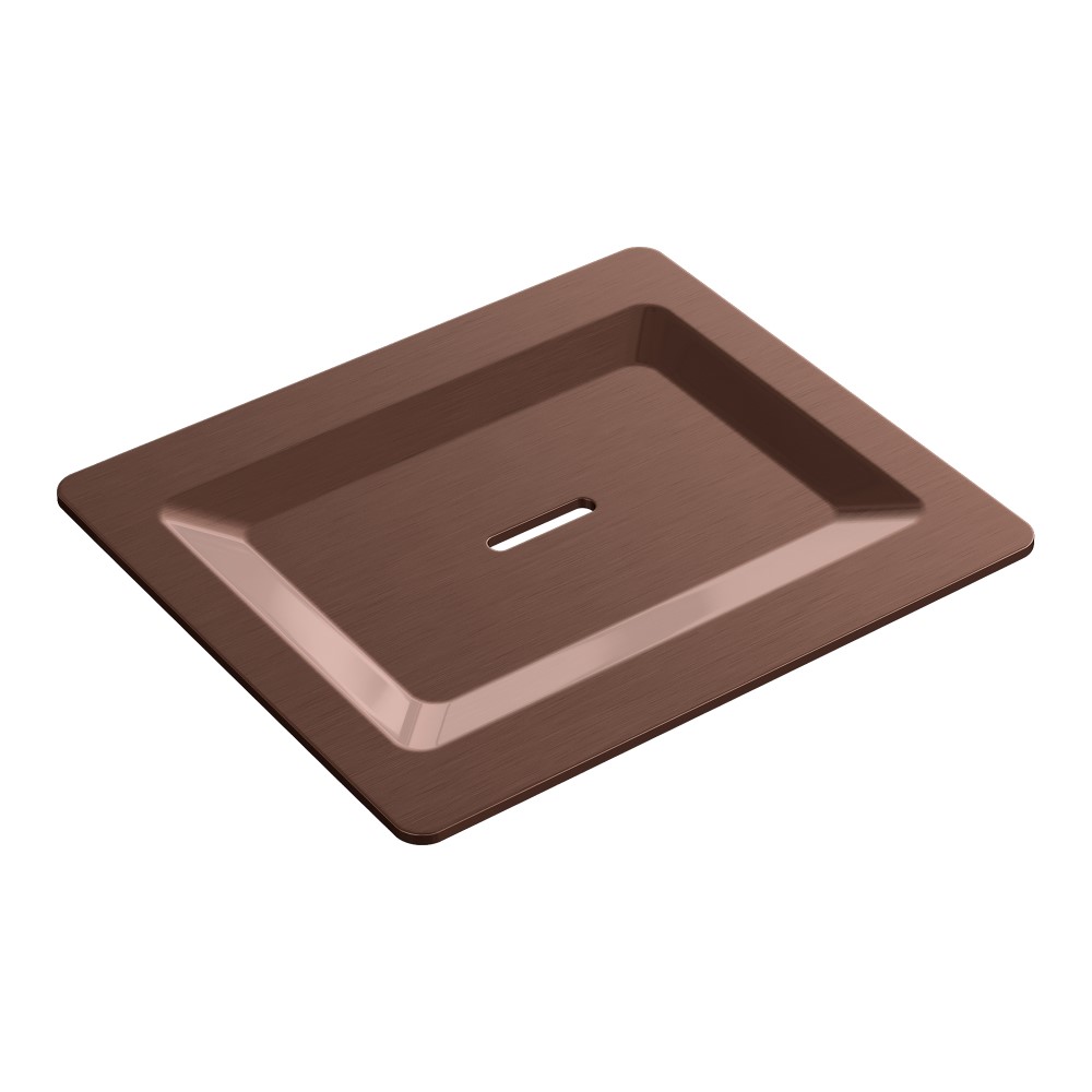 Мыльница для полки Copper Brushed/Брашированная медь 10966-CB-SOAP