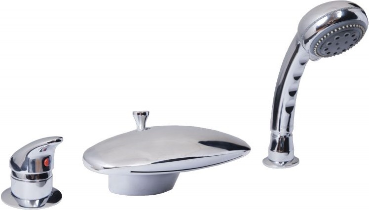 Смеситель на борт ванны Boheme Aquadesign 389-N