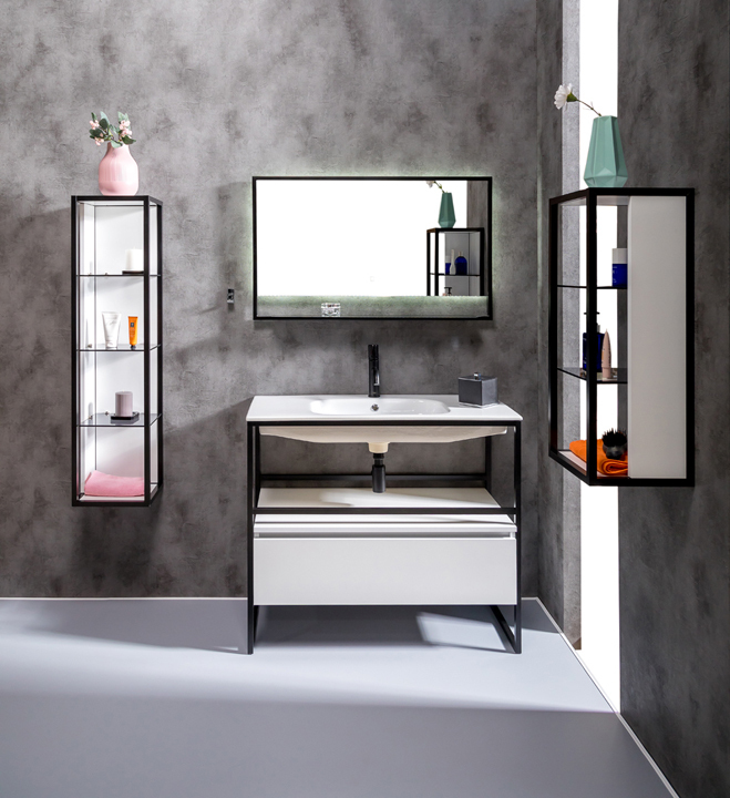 Тумба под консоль 100 см ArmadiArt Loft 894-100-W