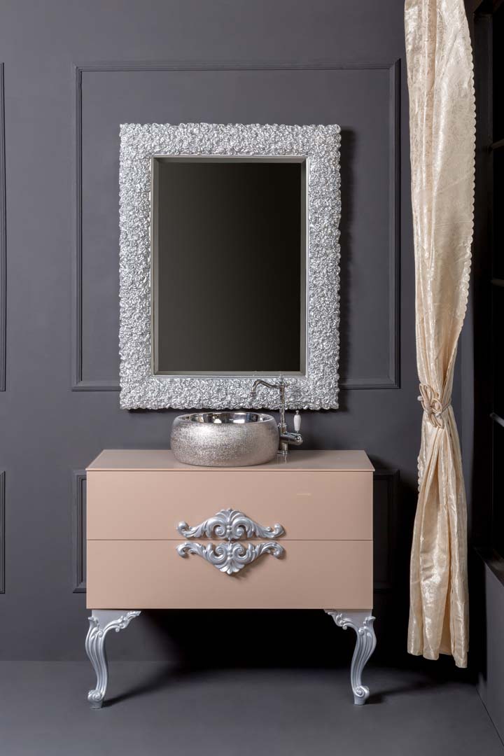 Зеркало 100х140 см ArmadiArt NeoArt Rose 540