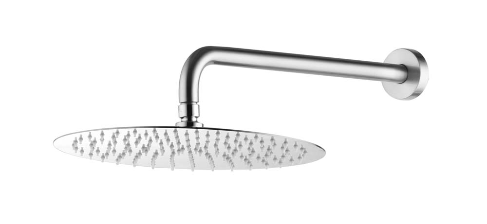 Верхний душ с кронштейном UNO Chrome 30cm латунь 422-TOP-CR