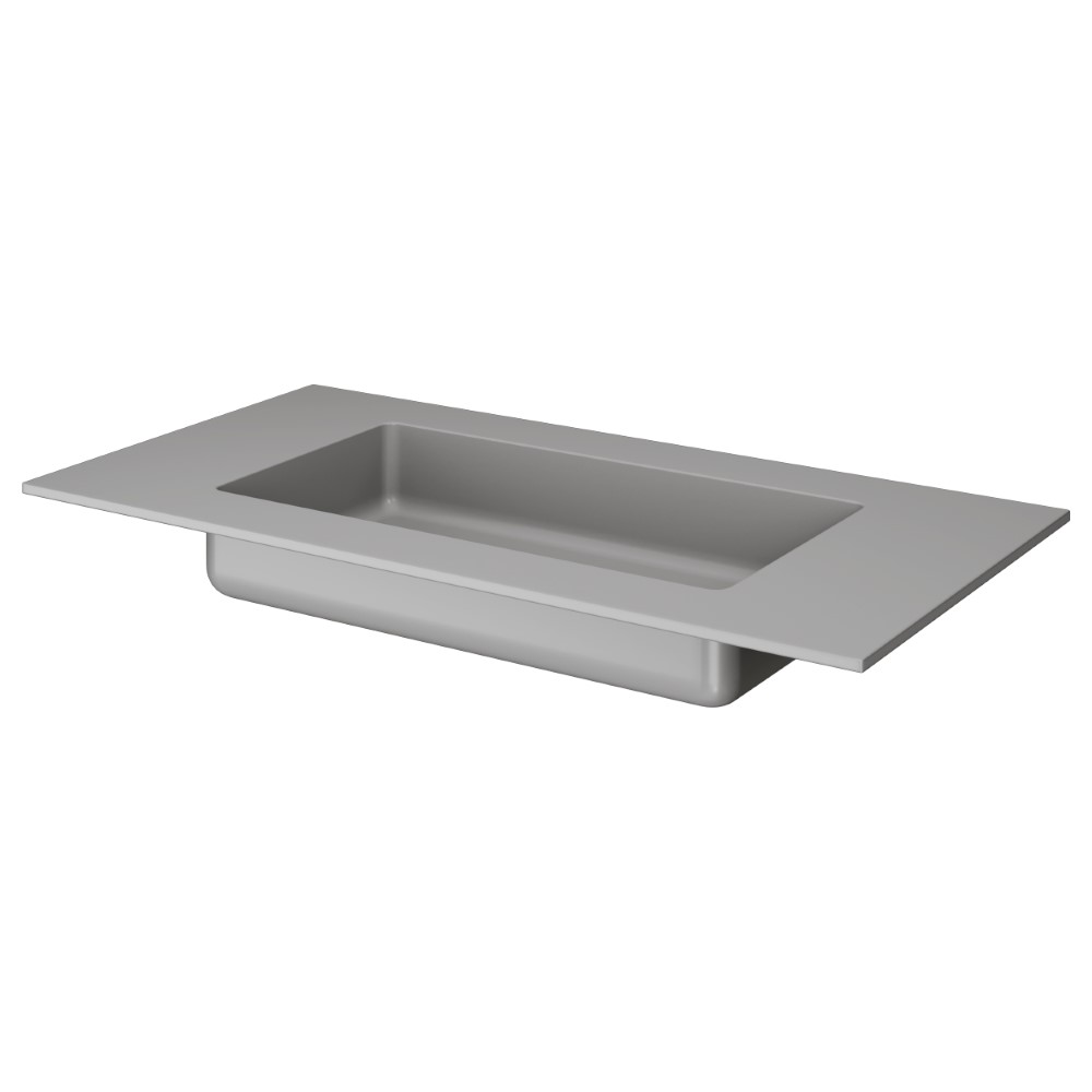 QUATRO 100 раковина-моноблок LUNA 793-100-L