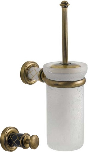 Туалетный ершик Boheme Murano 10913-B-BR