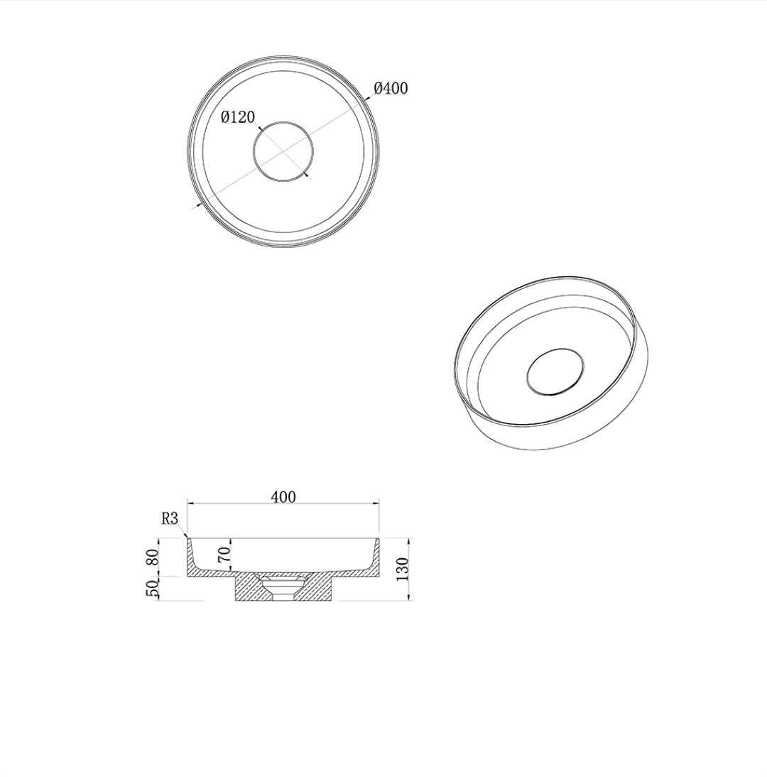 Тумба с раковиной 120 см ArmadiArt Quatro 790-M2-120-D-MG/792-120-W/801-MW