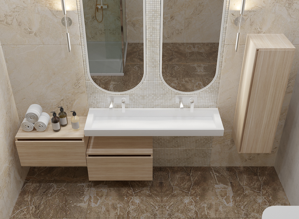 Тумба под столешницу 60 см ArmadiArt Vallessi Uno-S 897-060-L