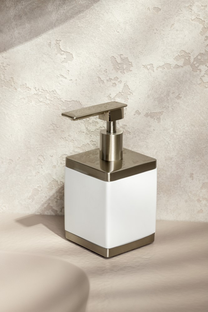 Диспенсер настольный Qubic Nickel Brush 10969-NB